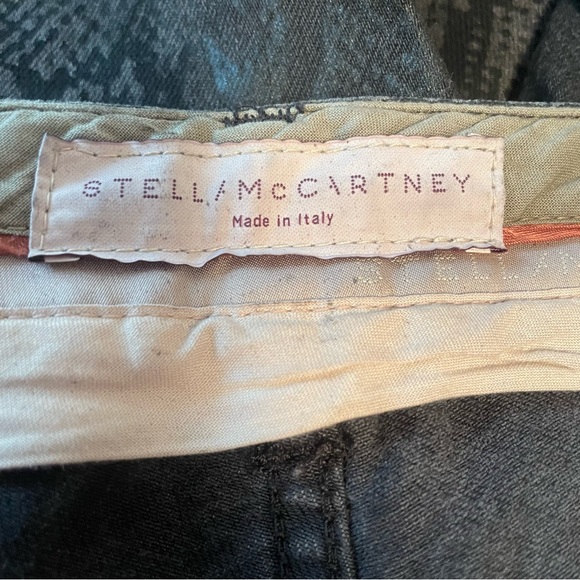 Stella McCartney python snakeskin print skinny ankle jeans Size 27 - Picture 8 of 10